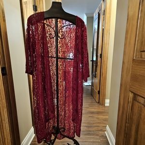 New. Beautiful Southern Charm cardigan.  Plus size. One size.